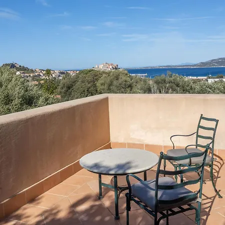 Serra, - Piscine Chauffee - 4 Villa Calvi (Corsica)